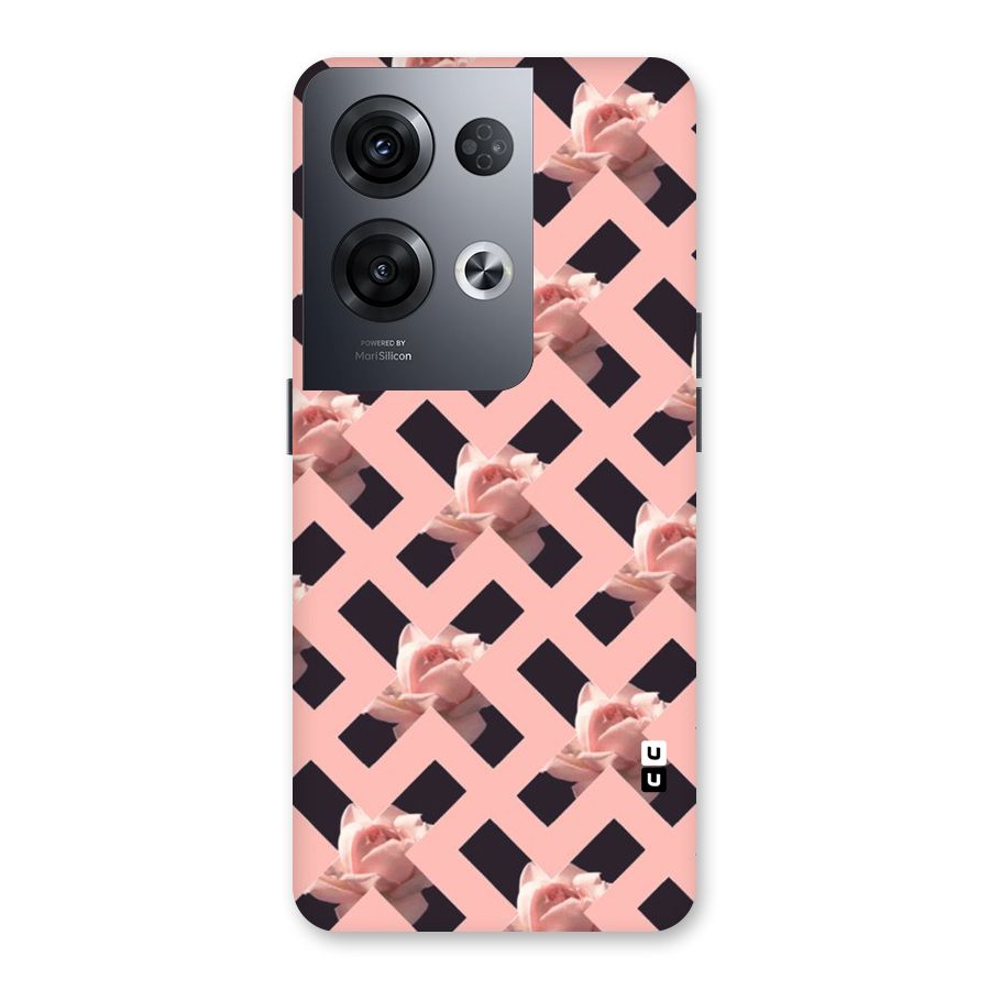 Floral X Design Back Case for Oppo Reno8 Pro 5G