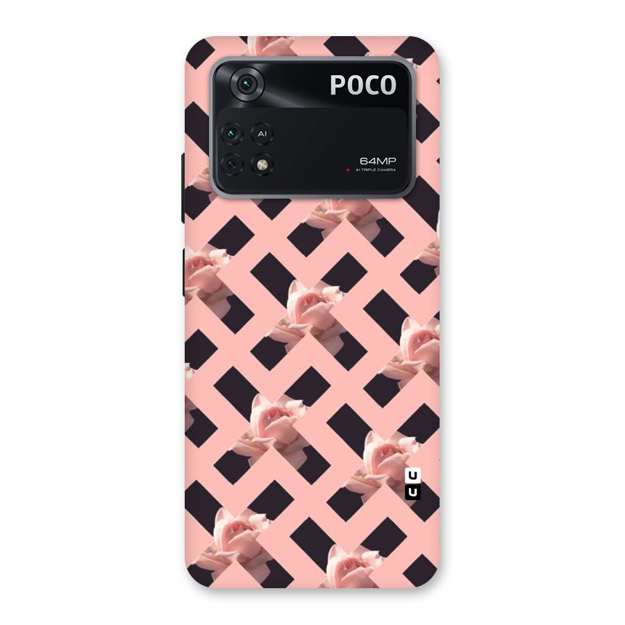 Floral X Design Back Case for Poco M4 Pro 4G