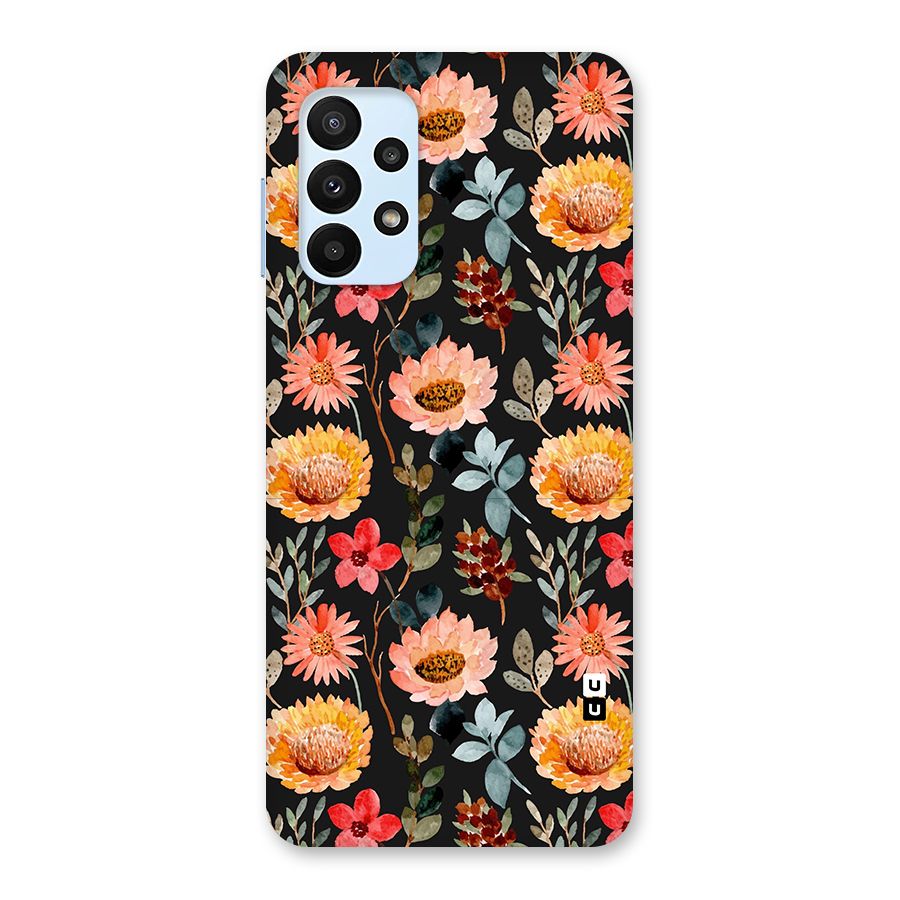 Florals Wonderful Pattern Back Case for Galaxy A23