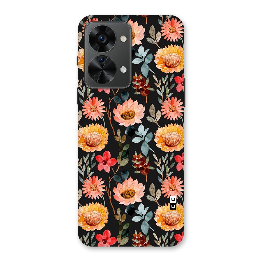 Florals Wonderful Pattern Back Case for OnePlus Nord 2T