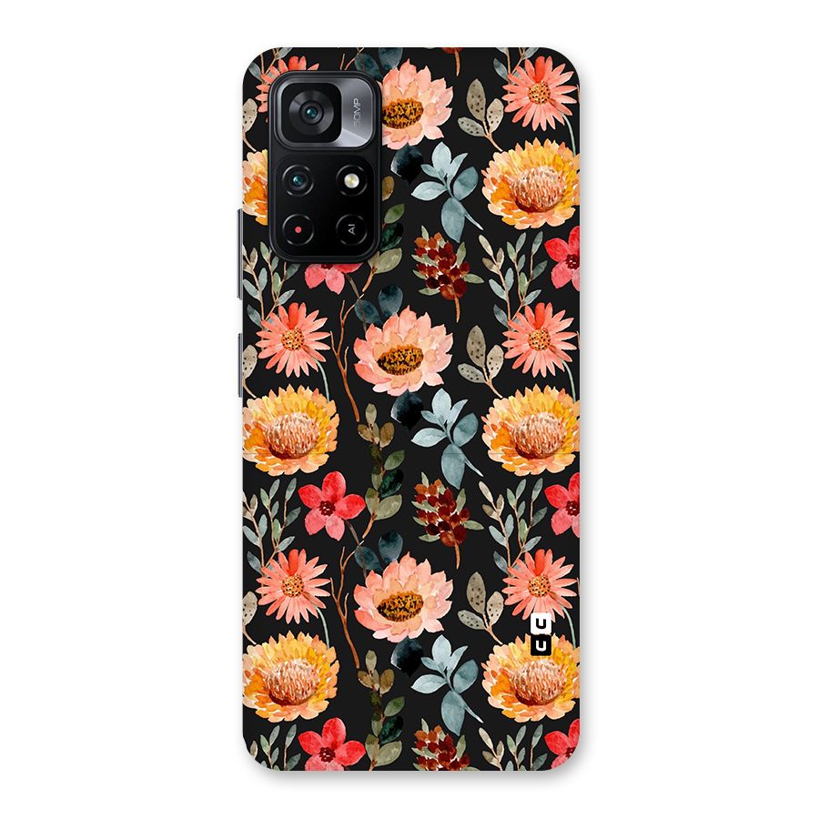 Florals Wonderful Pattern Back Case for Poco M4 Pro 5G