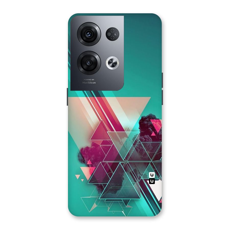 Floroscent Abstract Back Case for Oppo Reno8 Pro 5G
