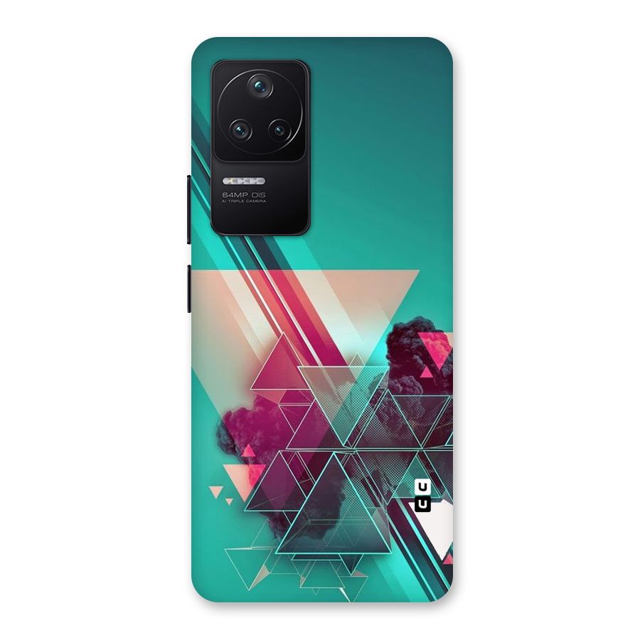 Floroscent Abstract Back Case for Poco F4 5G