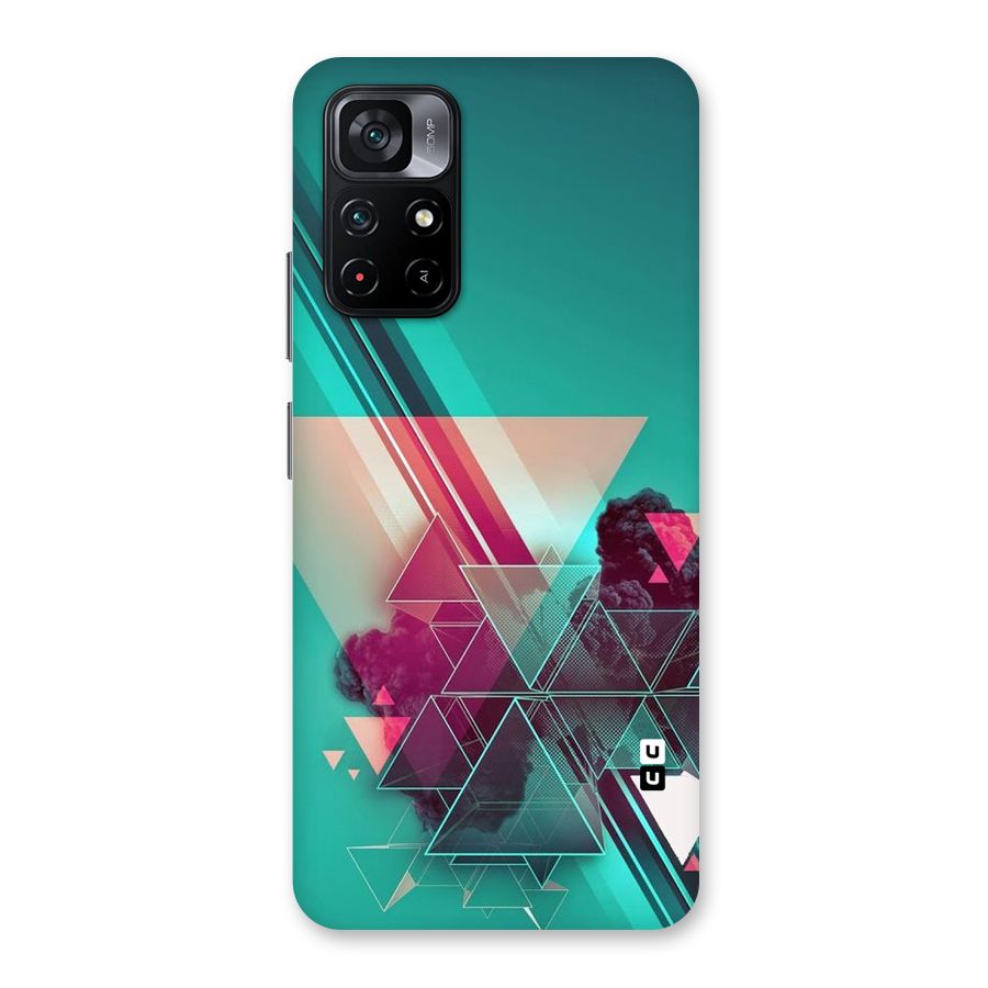 Floroscent Abstract Back Case for Poco M4 Pro 5G