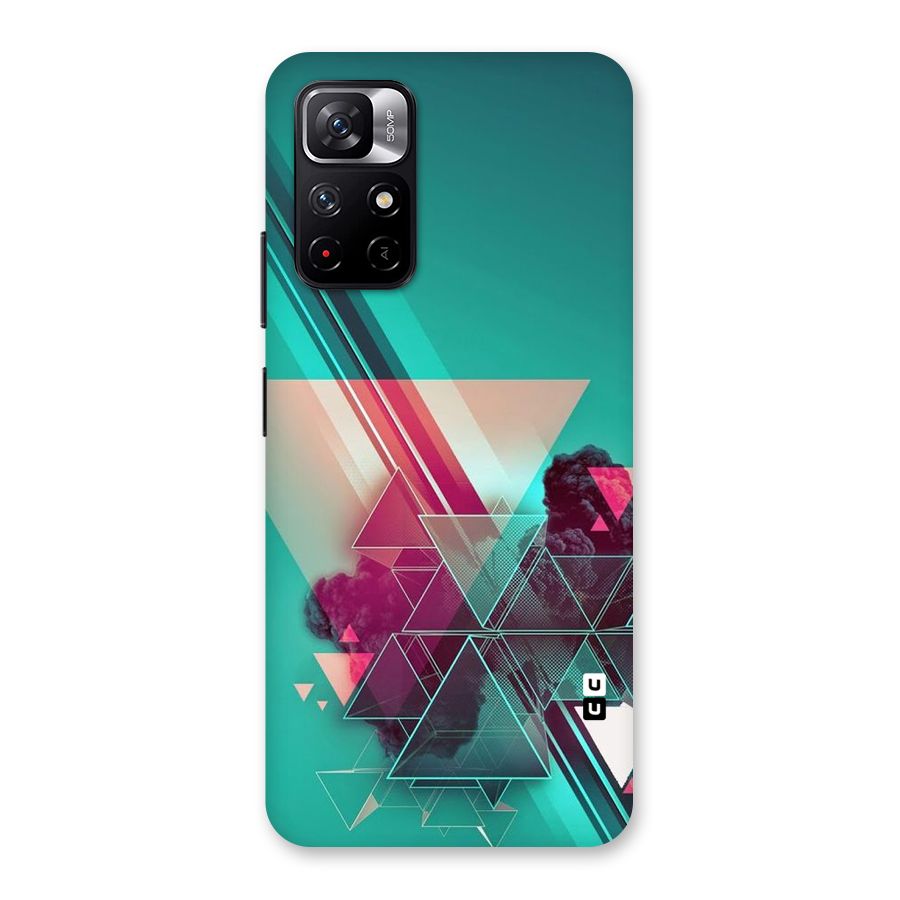 Floroscent Abstract Back Case for Redmi Note 11T 5G