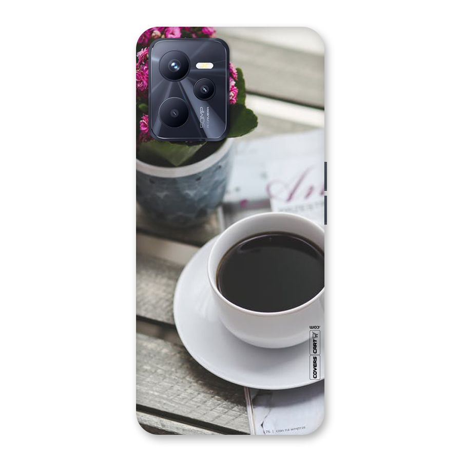Flower And Blend Back Case for Realme C35