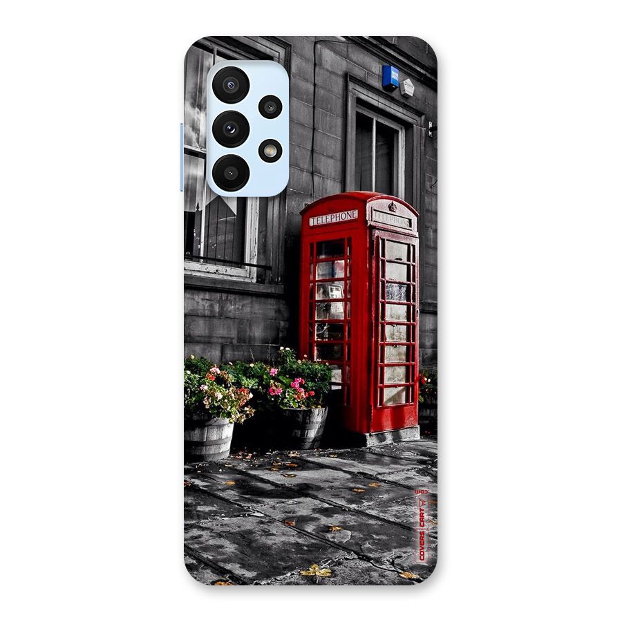 Flower And Booth Back Case for Galaxy A23
