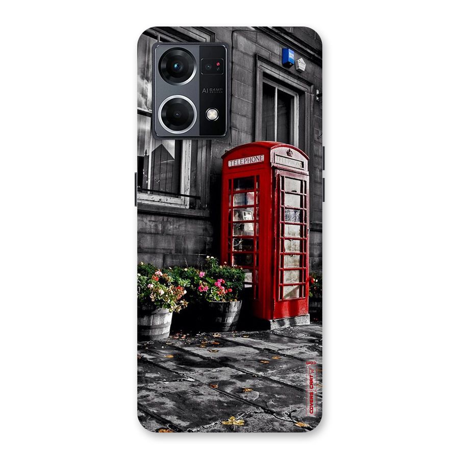 Flower And Booth Glass Back Case for Oppo F21 Pro 5G