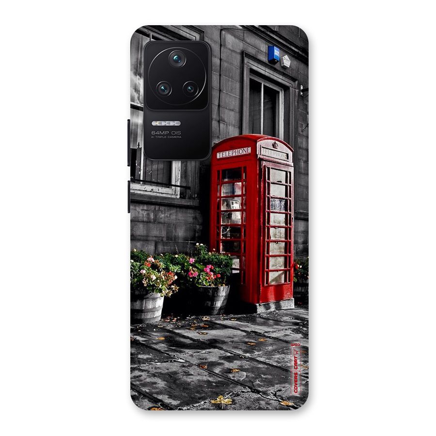 Flower And Booth Back Case for Poco F4 5G
