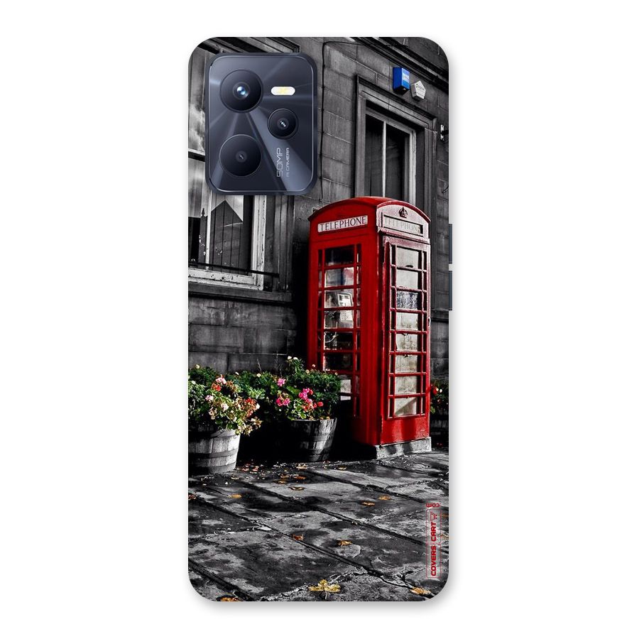 Flower And Booth Back Case for Realme C35