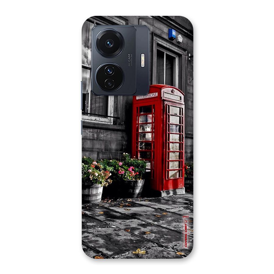 Flower And Booth Back Case for Vivo T1 Pro