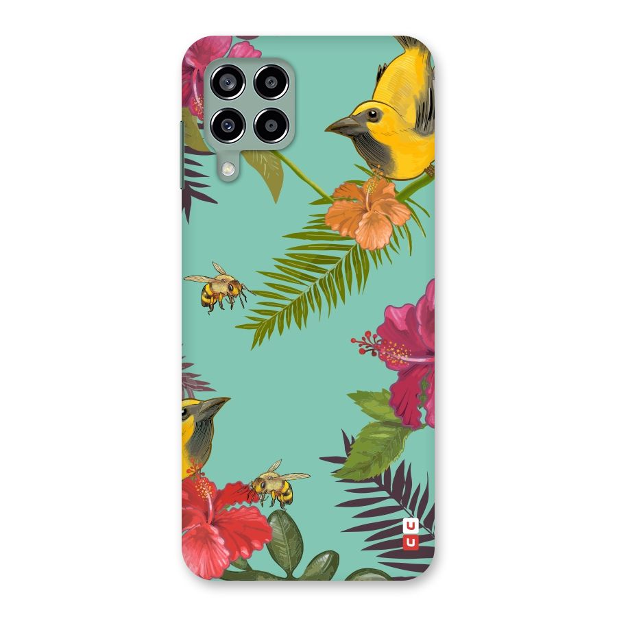 Flower Bird and Bee Back Case for Galaxy M33
