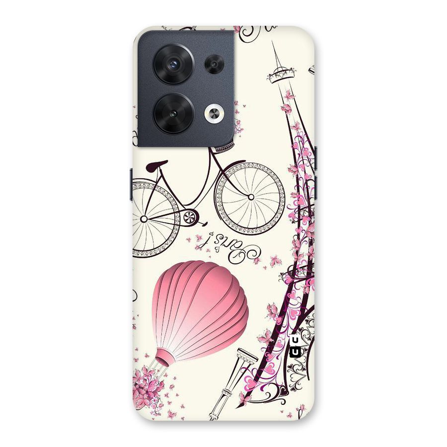 Flower Clipart Back Case for Oppo Reno8 5G