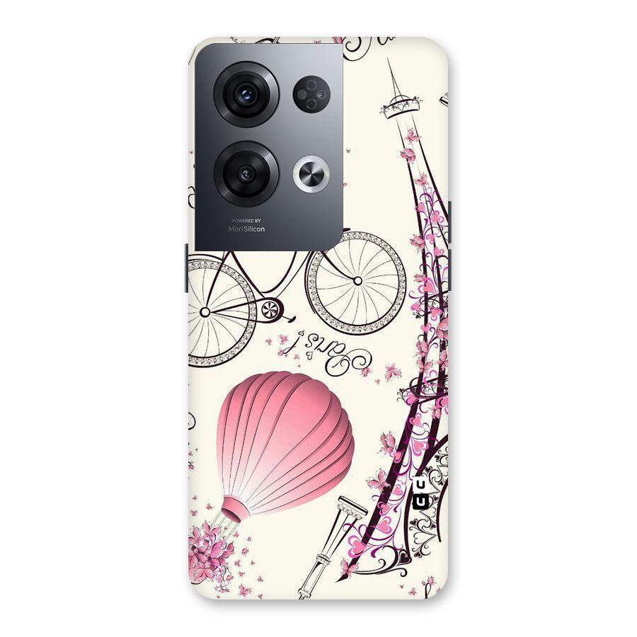 Flower Clipart Design Back Case for Oppo Reno8 Pro 5G