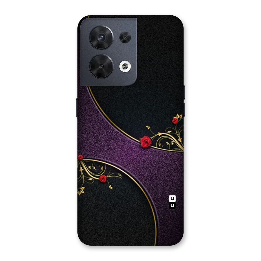 Flower Curves Back Case for Oppo Reno8 5G