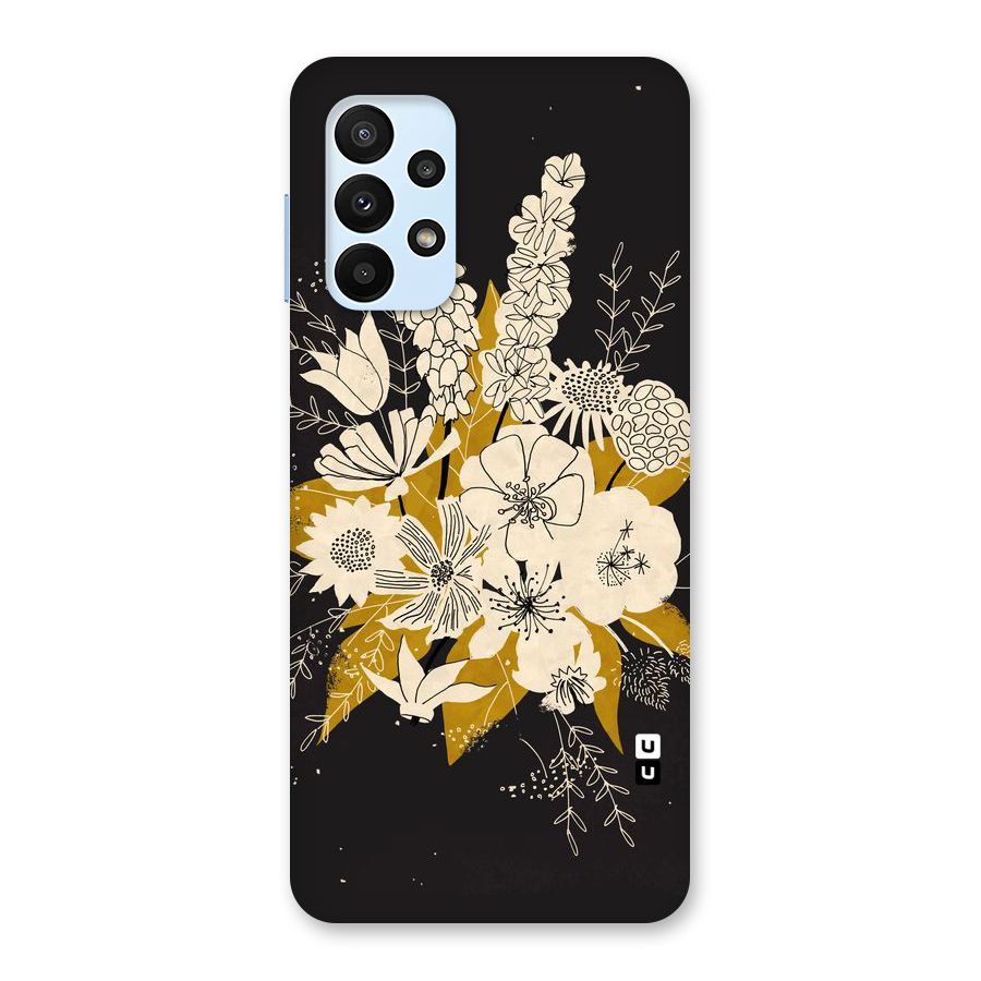 Flower Drawing Back Case for Galaxy A23