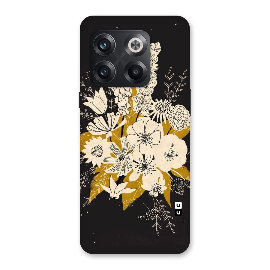 Flower Drawing Back Case for OnePlus 10T