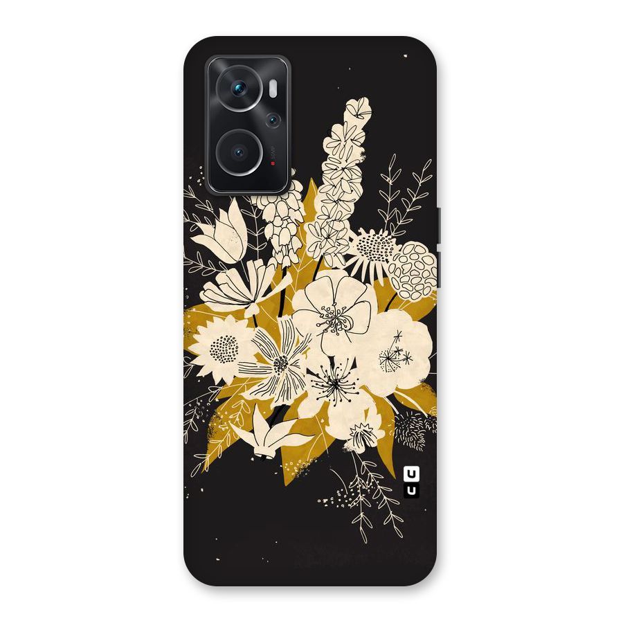 Flower Drawing Back Case for Oppo K10 4G