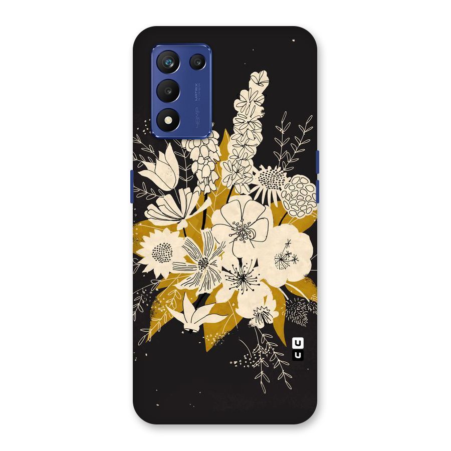 Flower Drawing Back Case for Realme 9 5G Speed