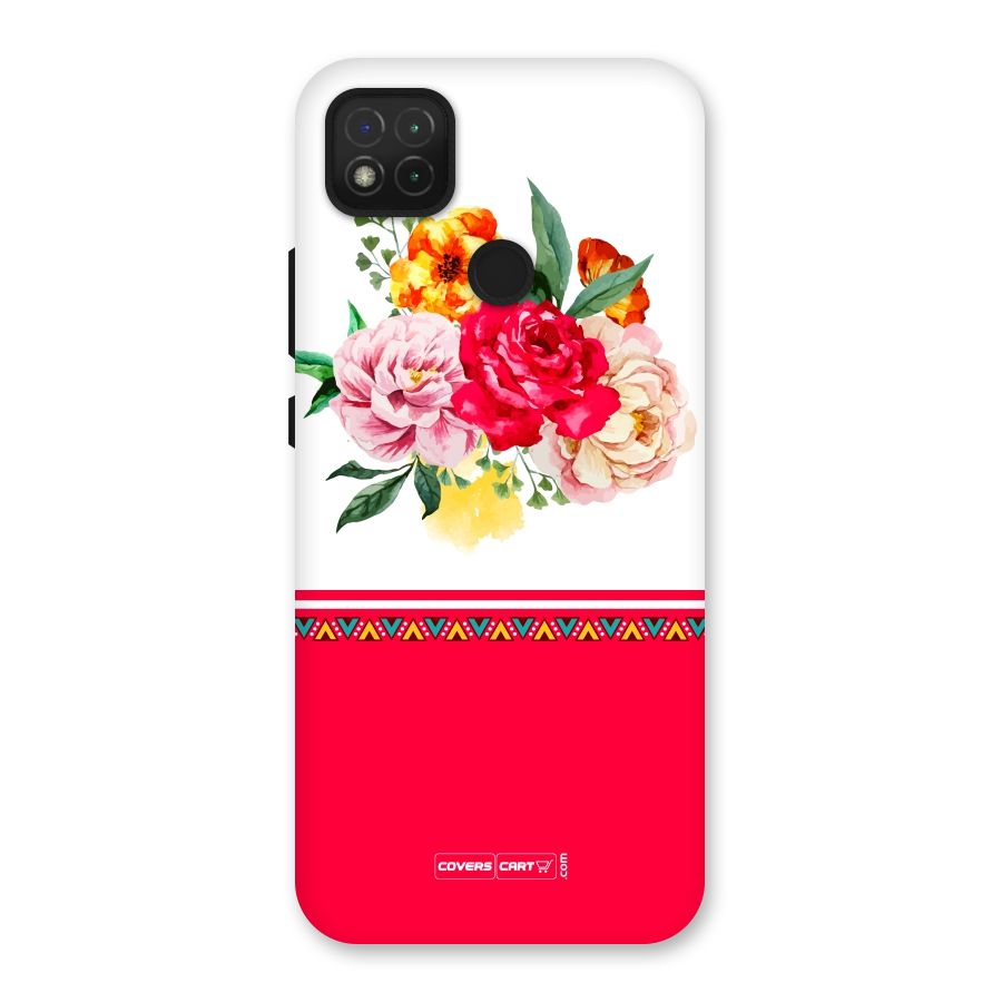 Flower Fusion Back Case for Redmi 9 Activ