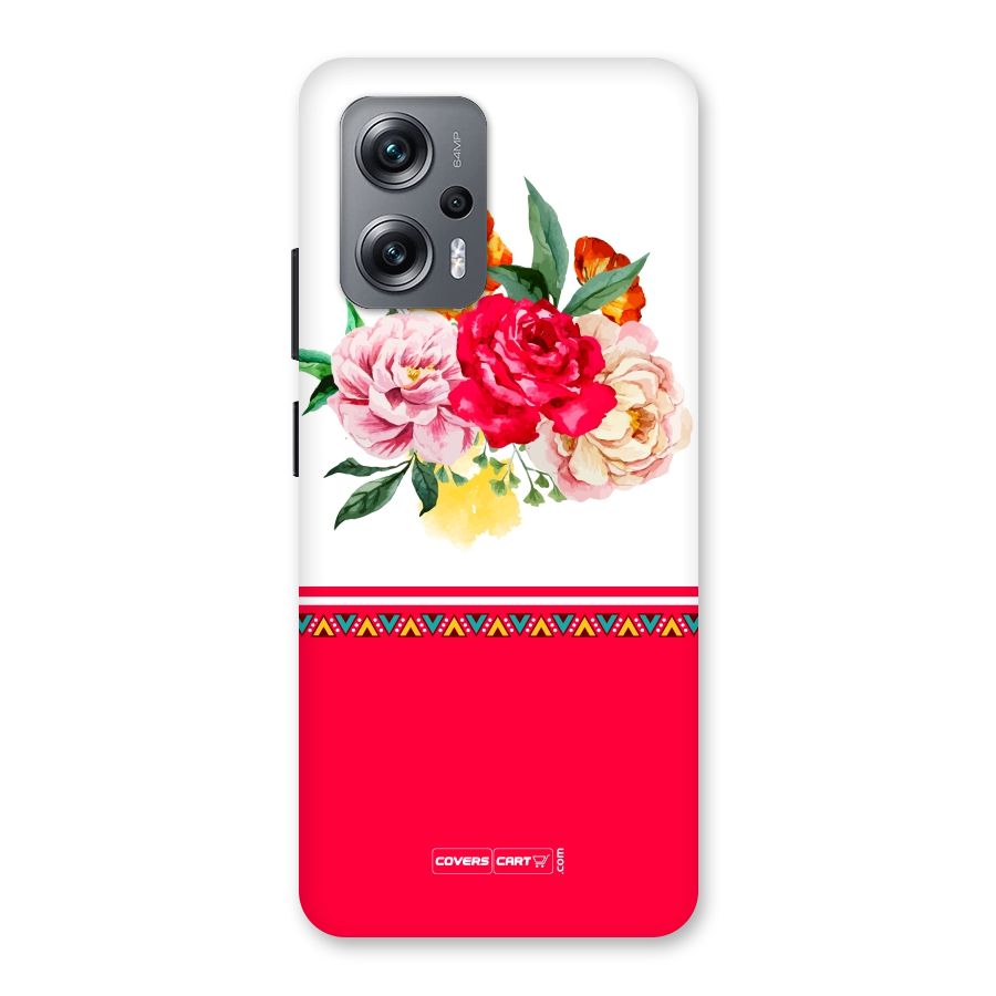 Flower Fusion Back Case for Redmi K50i