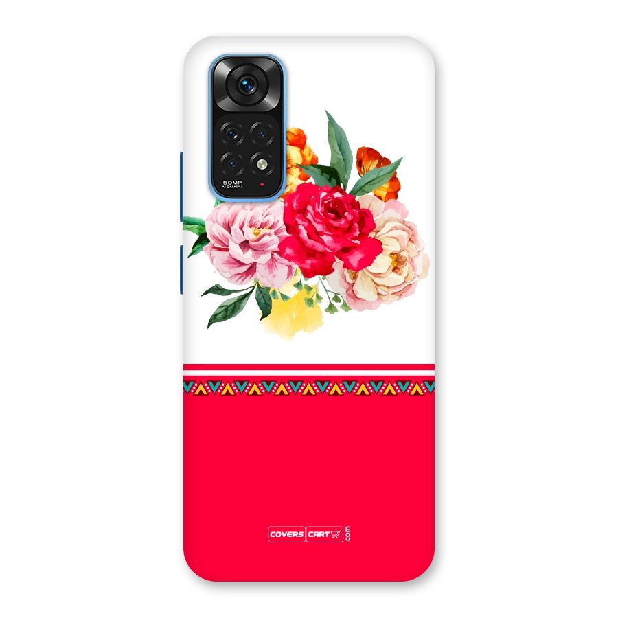 Flower Fusion Back Case for Redmi Note 11S