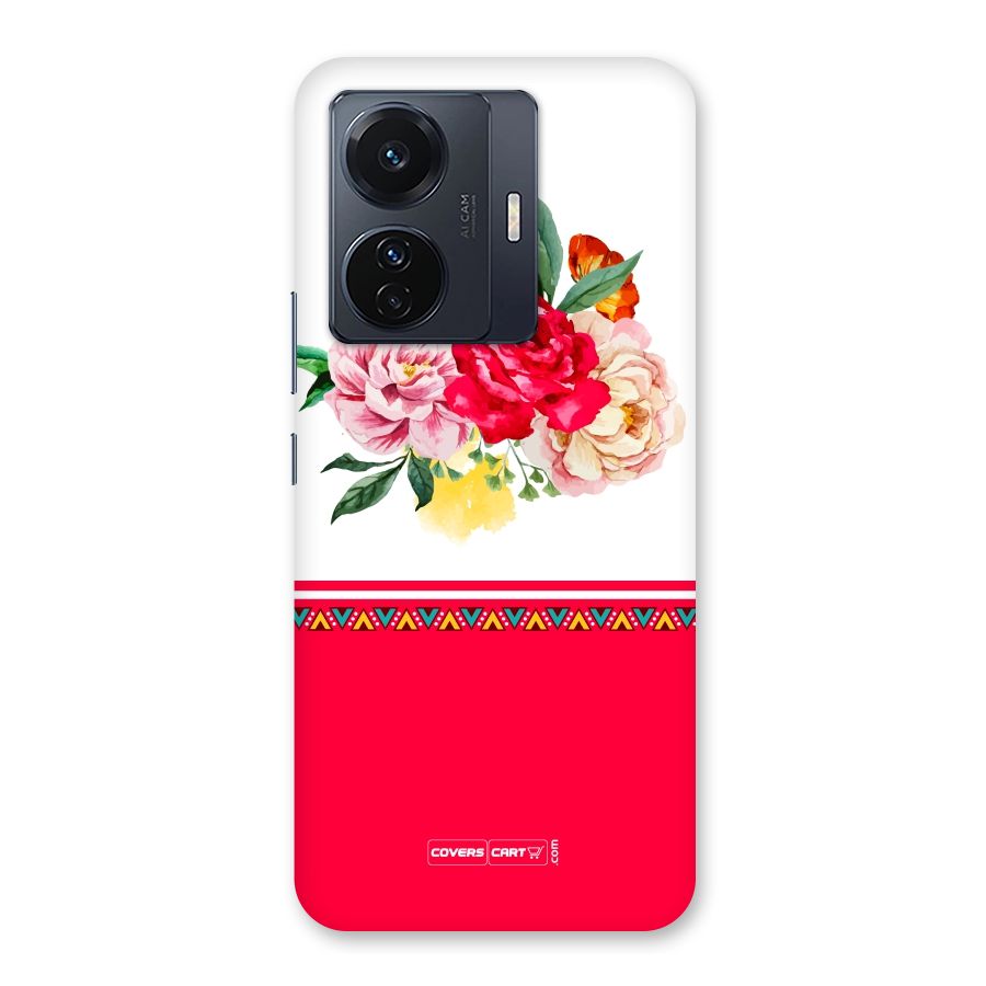 Flower Fusion Back Case for Vivo T1 Pro