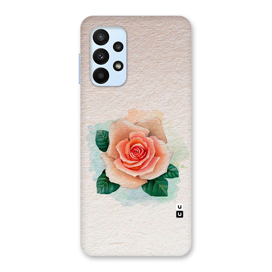 Flower Water Art Back Case for Galaxy A23