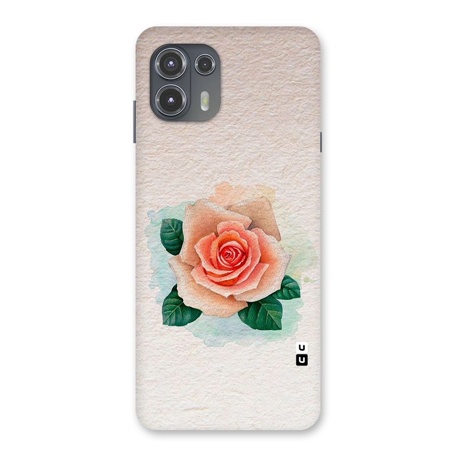 Flower Water Art Back Case for Motorola Edge 20 Fusion