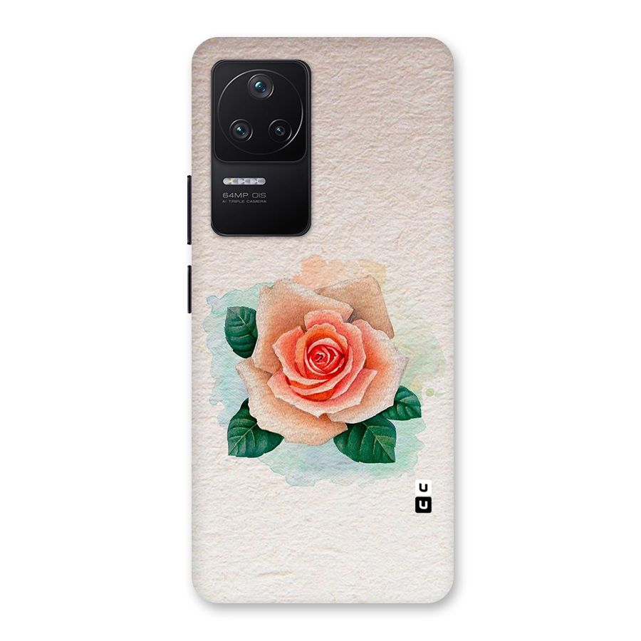 Flower Water Art Back Case for Poco F4 5G