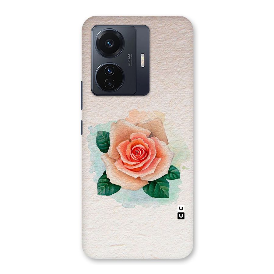 Flower Water Art Back Case for Vivo T1 Pro