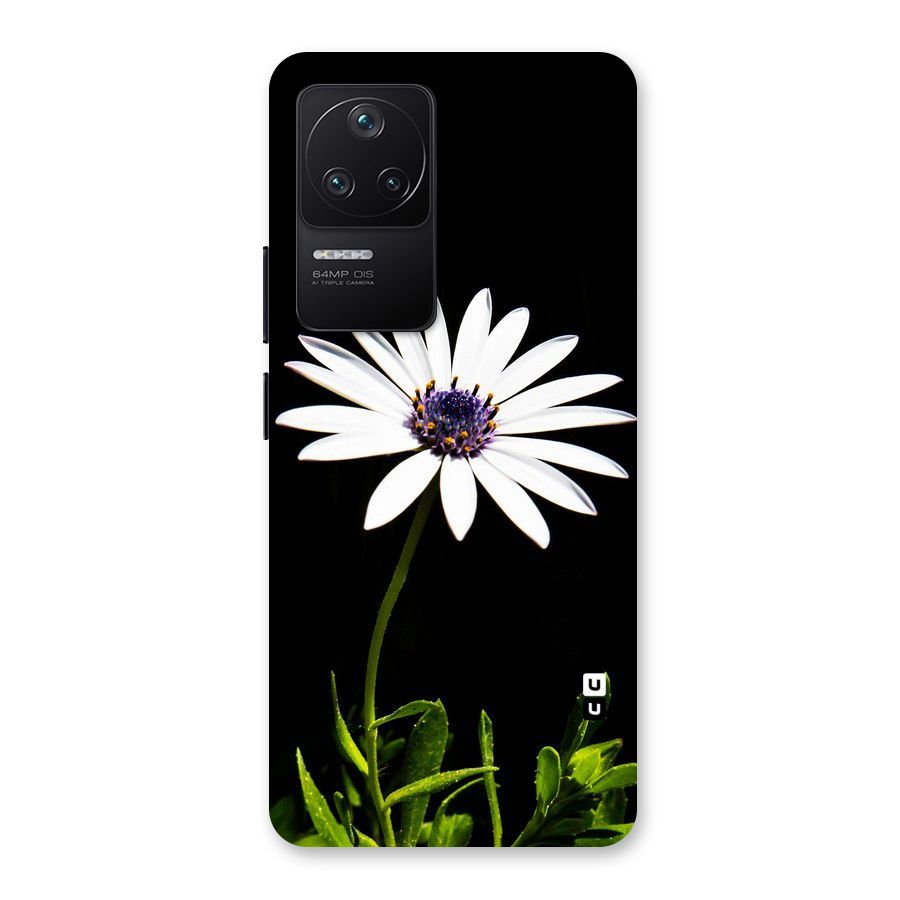 Flower White Spring Back Case for Poco F4 5G
