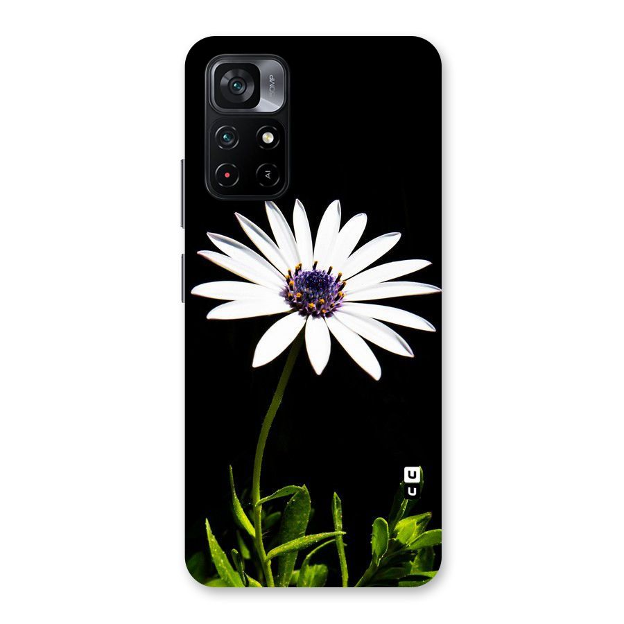 Flower White Spring Back Case for Poco M4 Pro 5G
