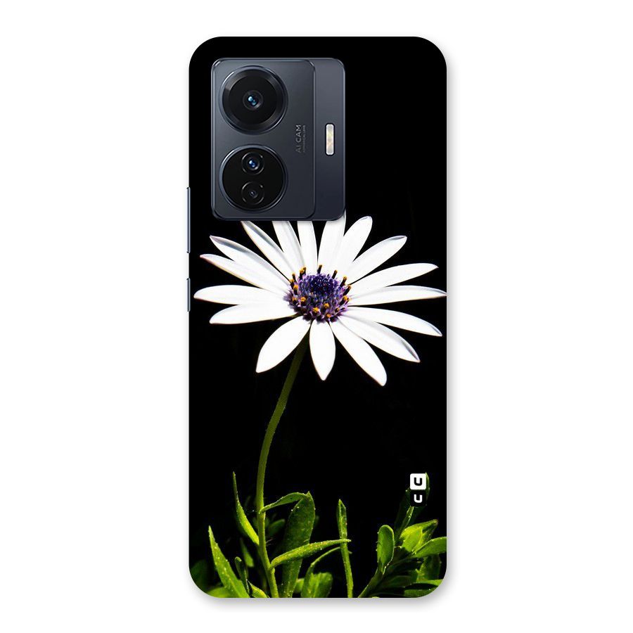 Flower White Spring Back Case for Vivo T1 Pro