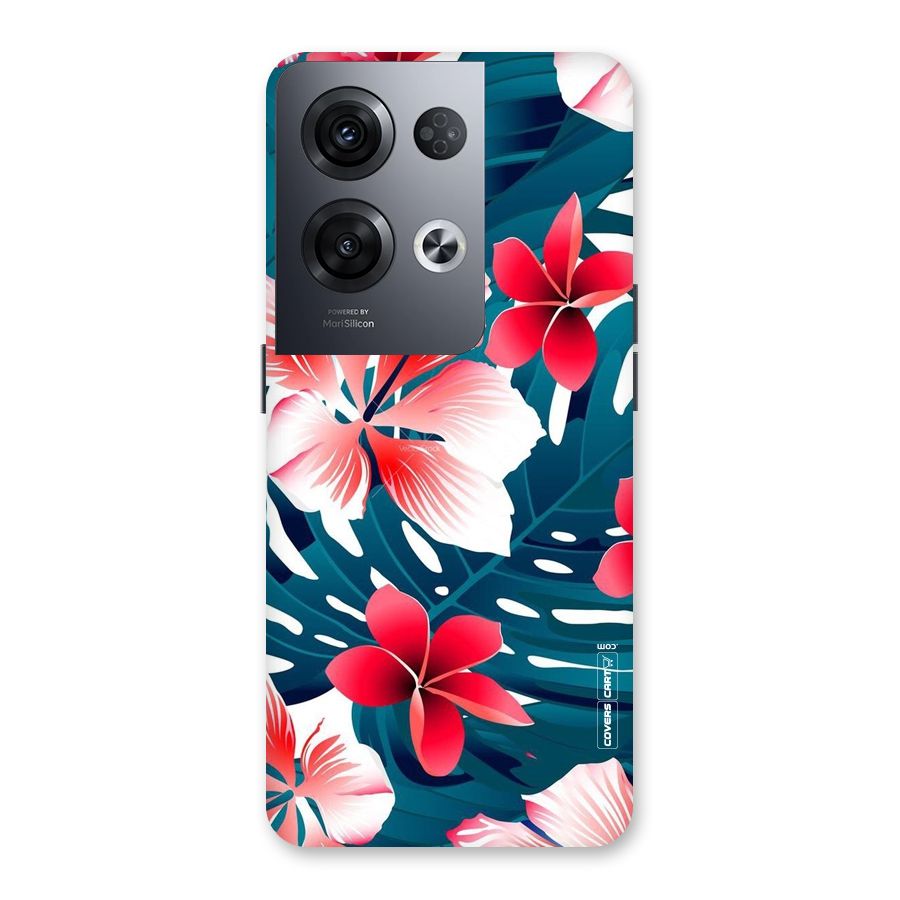 Flower design Back Case for Oppo Reno8 Pro 5G