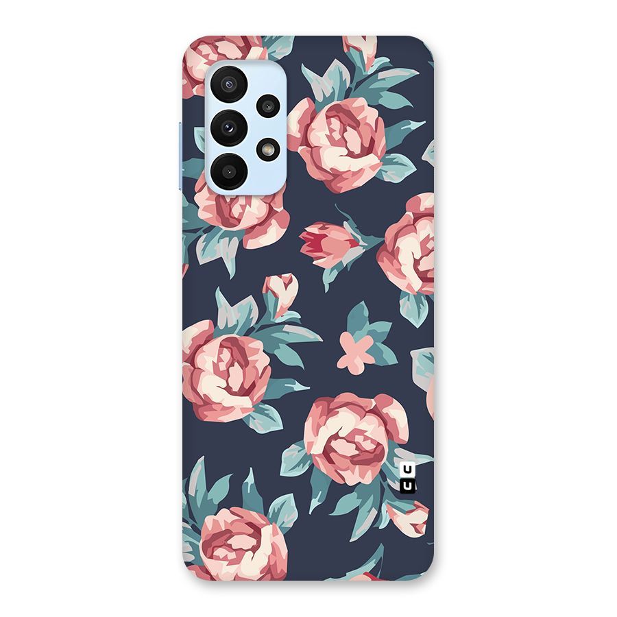 Flowers Painting Back Case for Galaxy A23