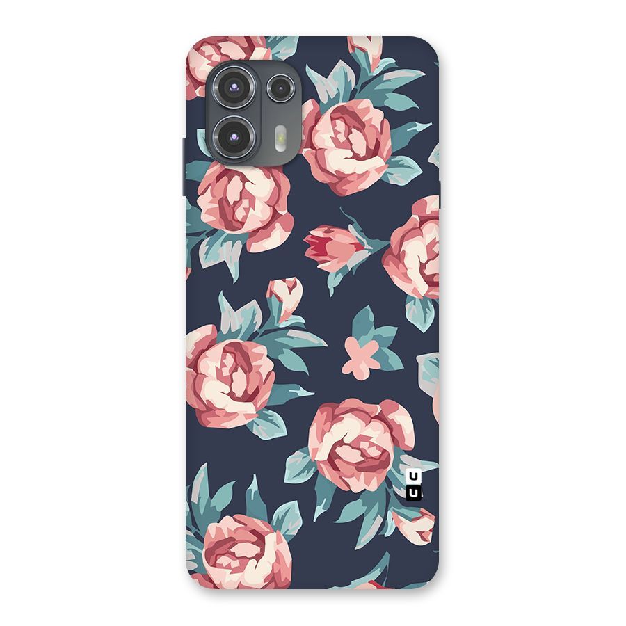Flowers Painting Back Case for Motorola Edge 20 Fusion