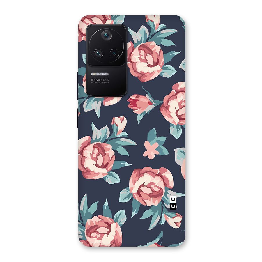Flowers Painting Back Case for Poco F4 5G