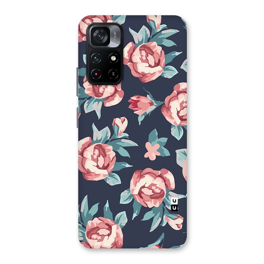 Flowers Painting Back Case for Poco M4 Pro 5G