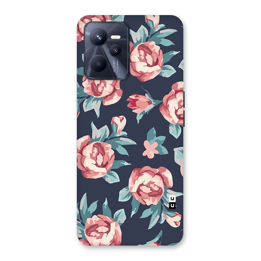 Flowers Painting Back Case for Realme C35