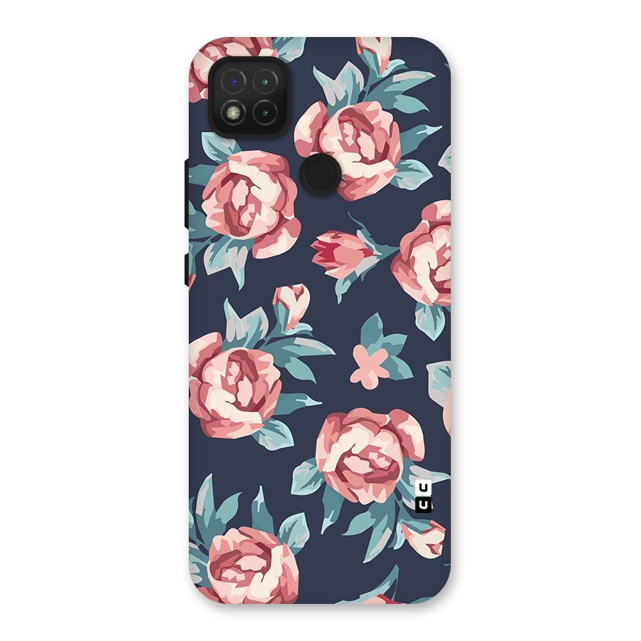 Flowers Painting Back Case for Redmi 9 Activ