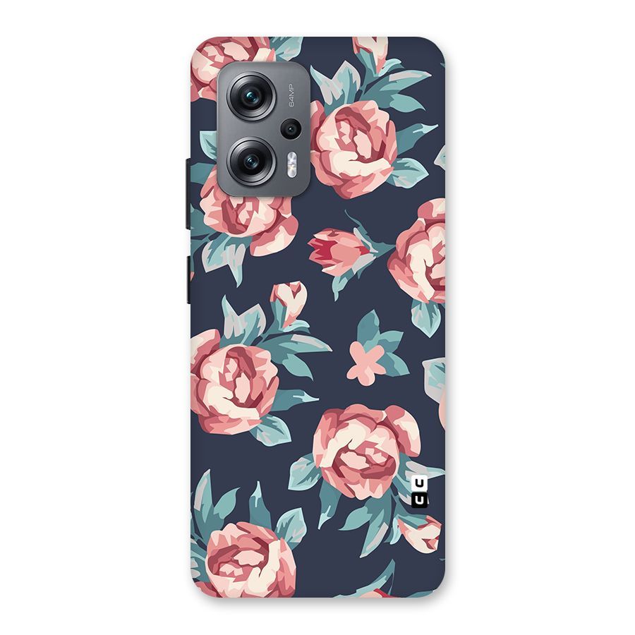 Flowers Painting Back Case for Redmi K50i