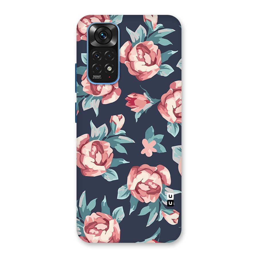 Flowers Painting Back Case for Redmi Note 11S