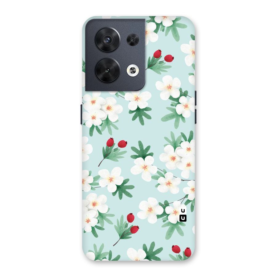 Flowers Pastel Back Case for Oppo Reno8 5G