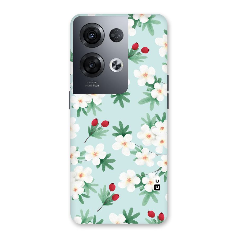 Flowers Pastel Back Case for Oppo Reno8 Pro 5G