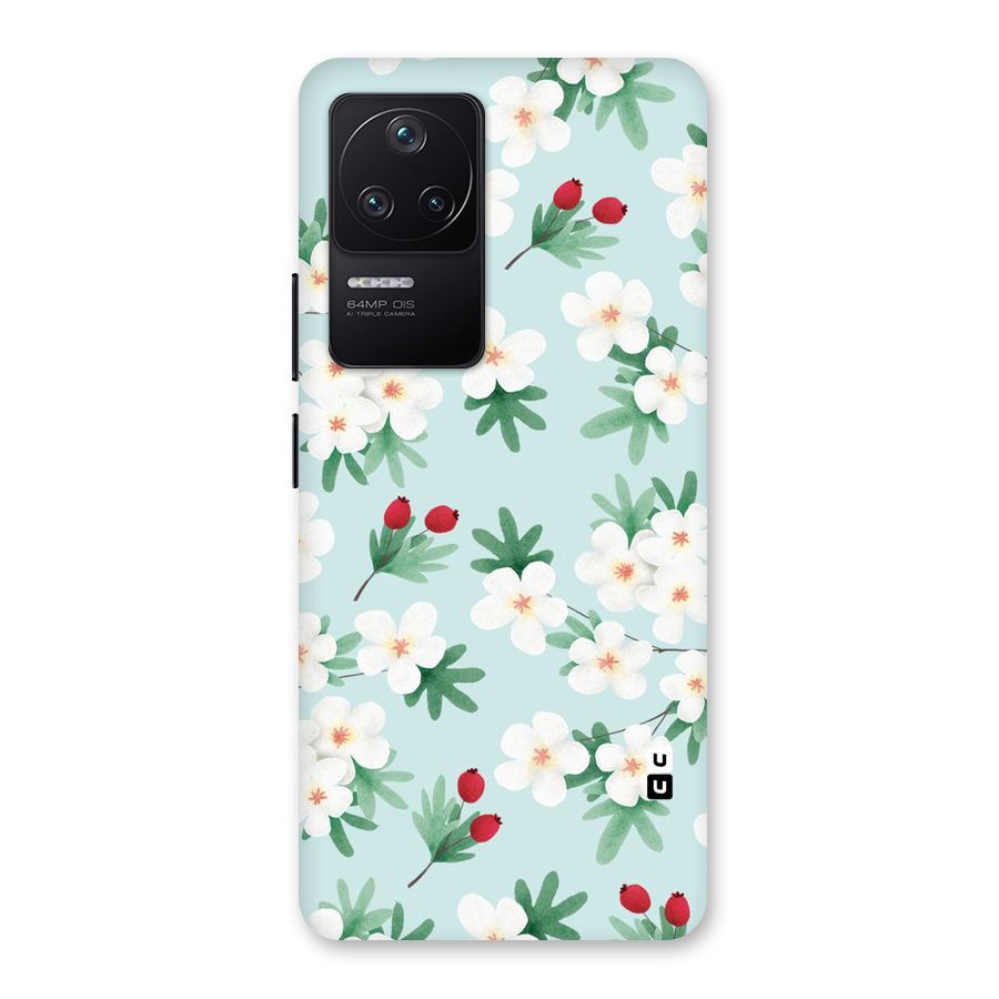 Flowers Pastel Back Case for Poco F4 5G