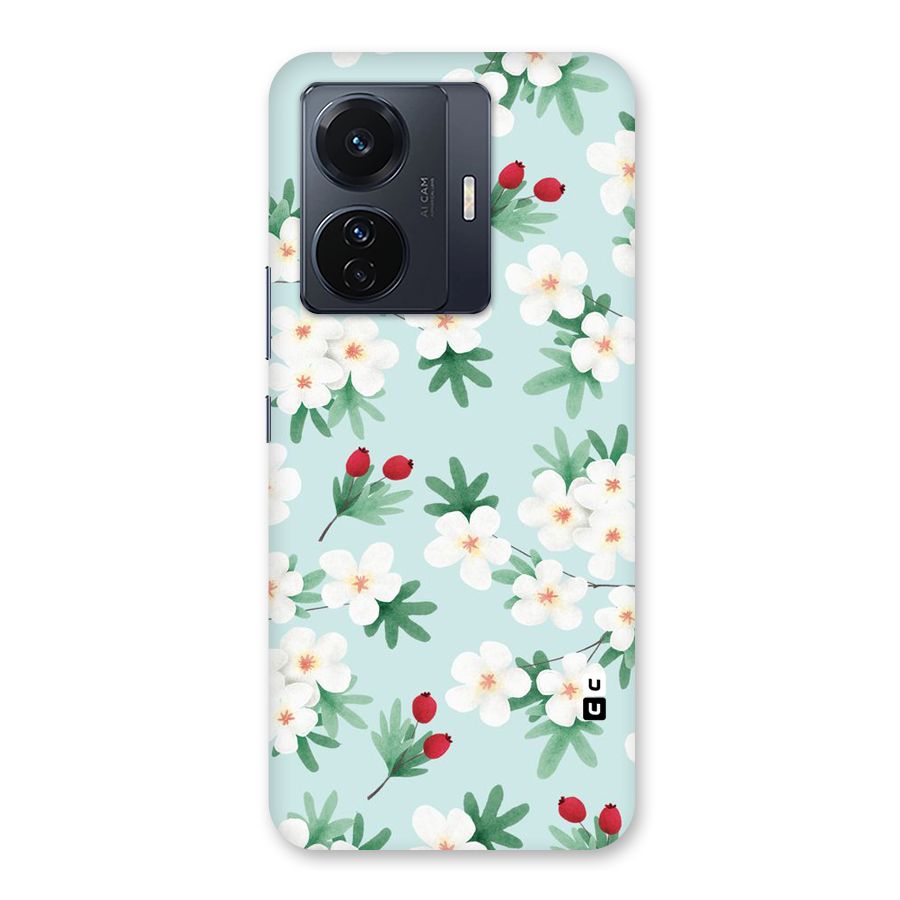 Flowers Pastel Back Case for Vivo T1 Pro