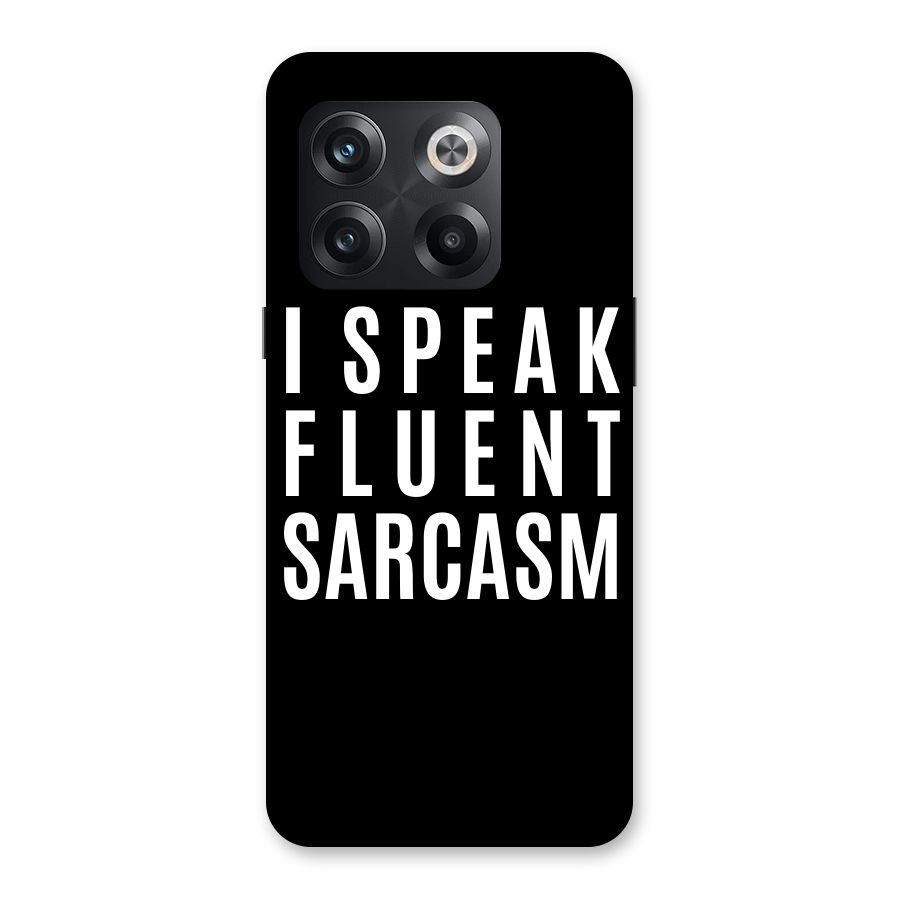 Fluent Sarcasm Back Case for OnePlus 10T