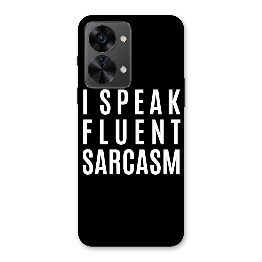 Fluent Sarcasm Back Case for OnePlus Nord 2T