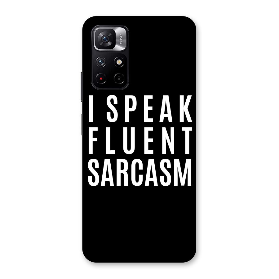Fluent Sarcasm Back Case for Redmi Note 11T 5G
